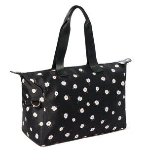 Alice + Olivia x FabFitFun Daisy Print Weekender Duffel Bag Travel Gym